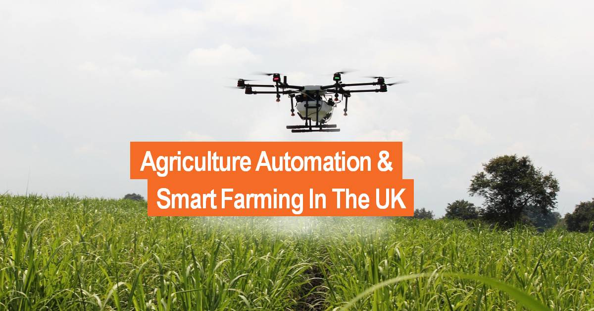 Photo of agriculture automation in action