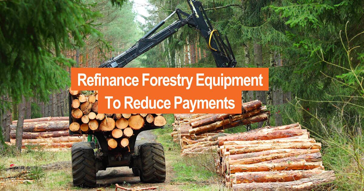 Forestry harvester on finance